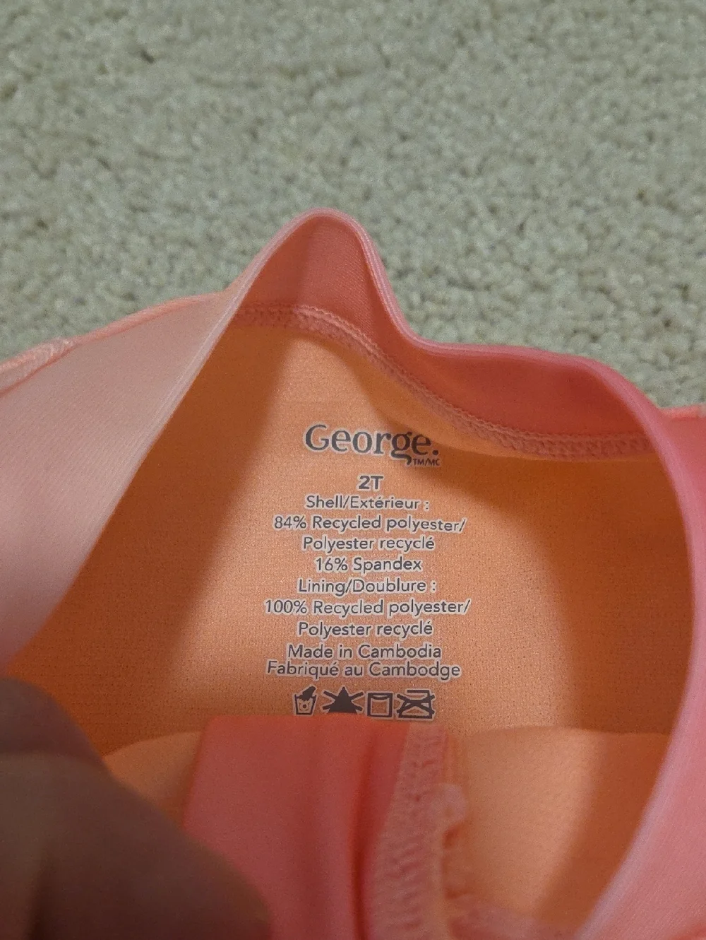 2T Rashguard Swimsuit - Picture 3 of 5